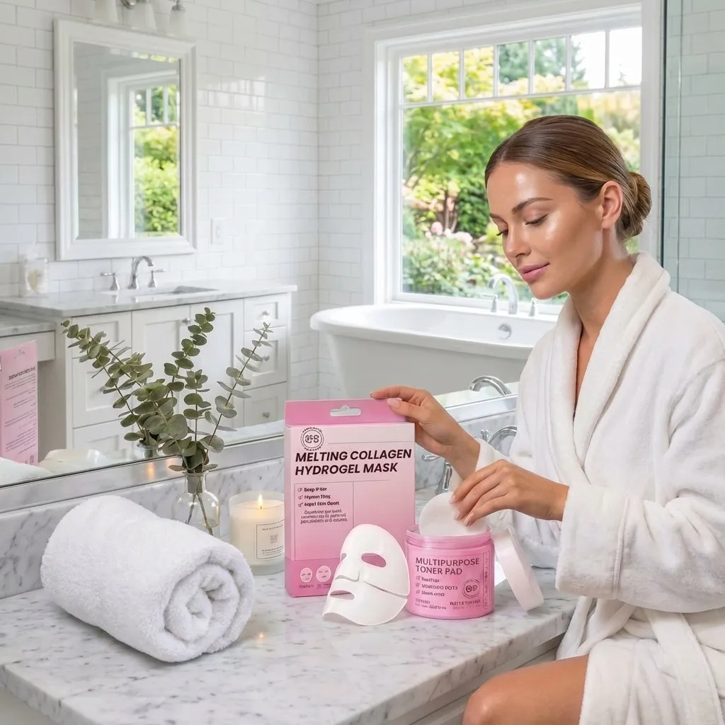 Korean Beauty & Skincare Glass Skin Renewal Set with Hydrogel Masks & Multipurpose Toner Pads - K Beauty Skin Care sold by Zulily product image thumbnail 3