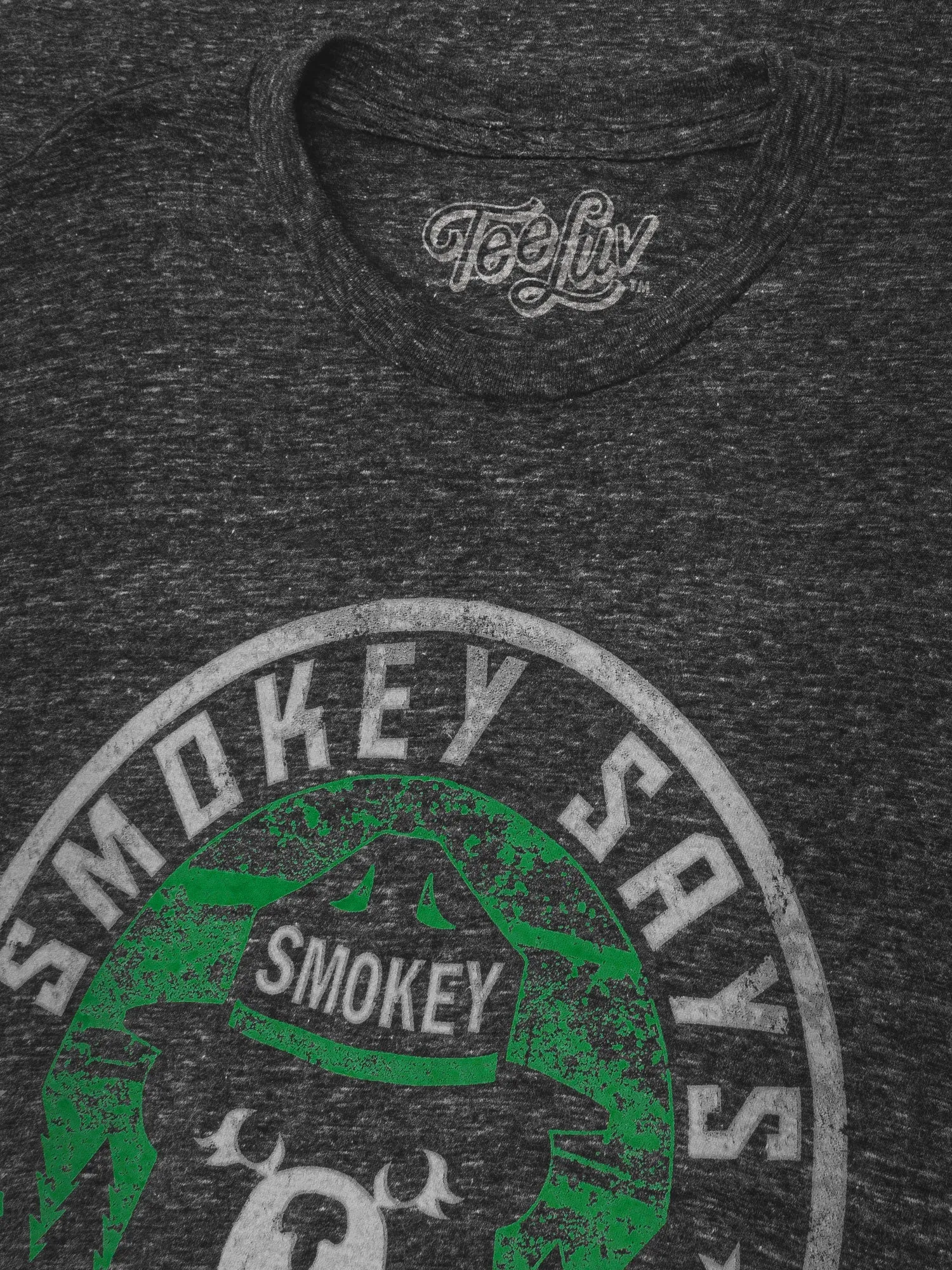 Smokey Says "Keep it Green, Prevent Wildfires" T-Shirt - Gray sold by Zulily product image thumbnail 2