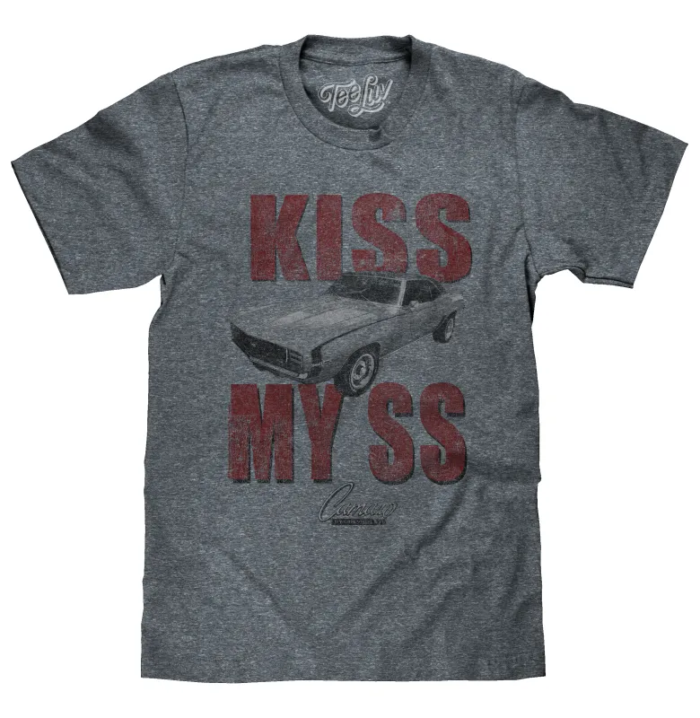 Kiss My SS Chevrolet Camaro T-Shirt - Gray made by Zulily