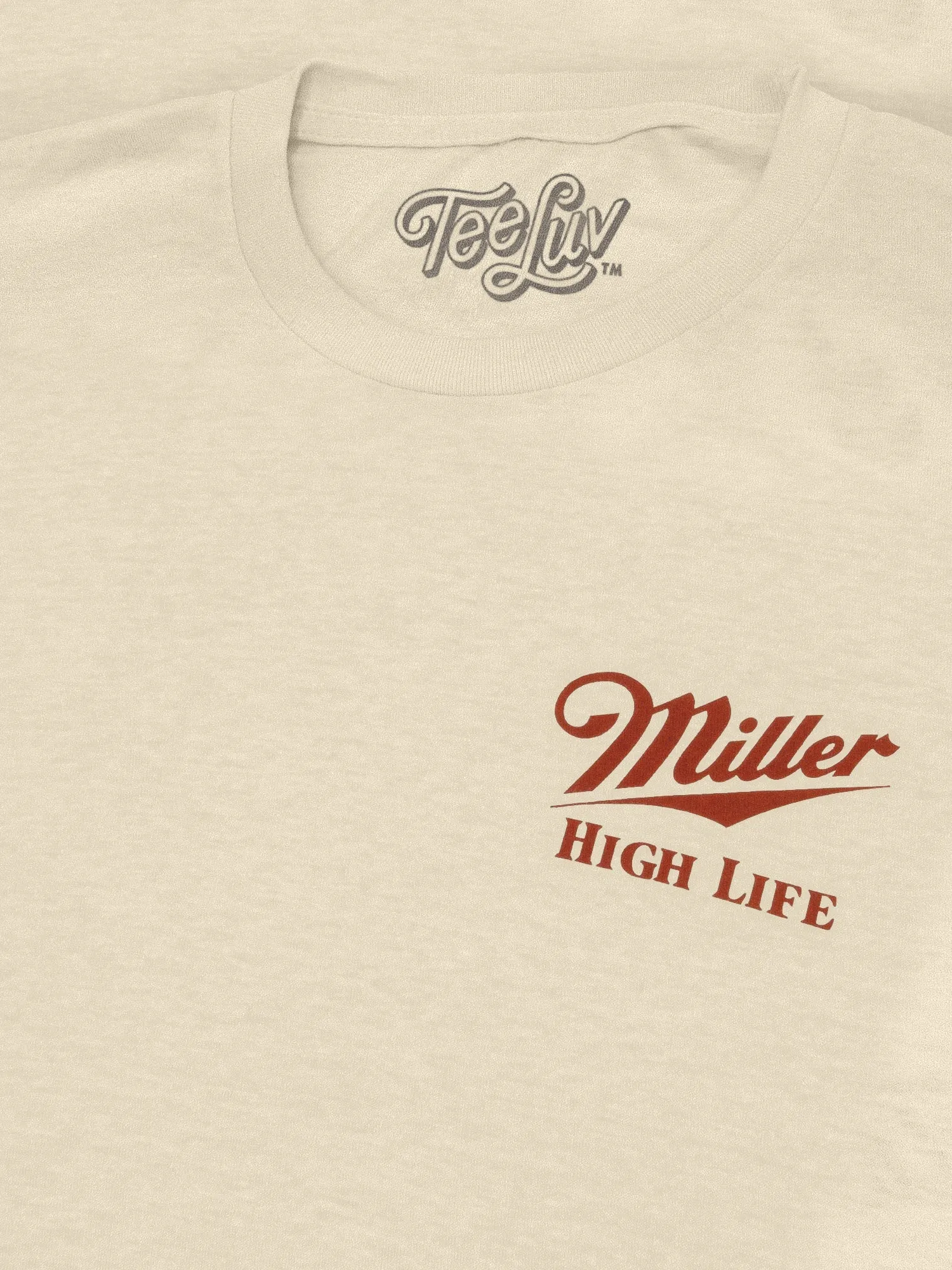 Miller High Life The Champagne of Beers Double Sided Logo T-Shirt sold by Zulily product image thumbnail 3