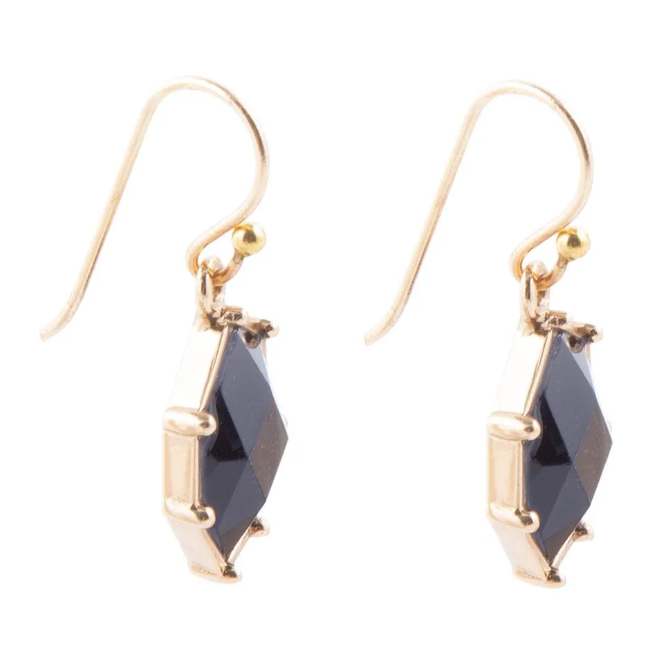 Lucky 7's Earrings - Onyx sold by Zulily product image thumbnail 3