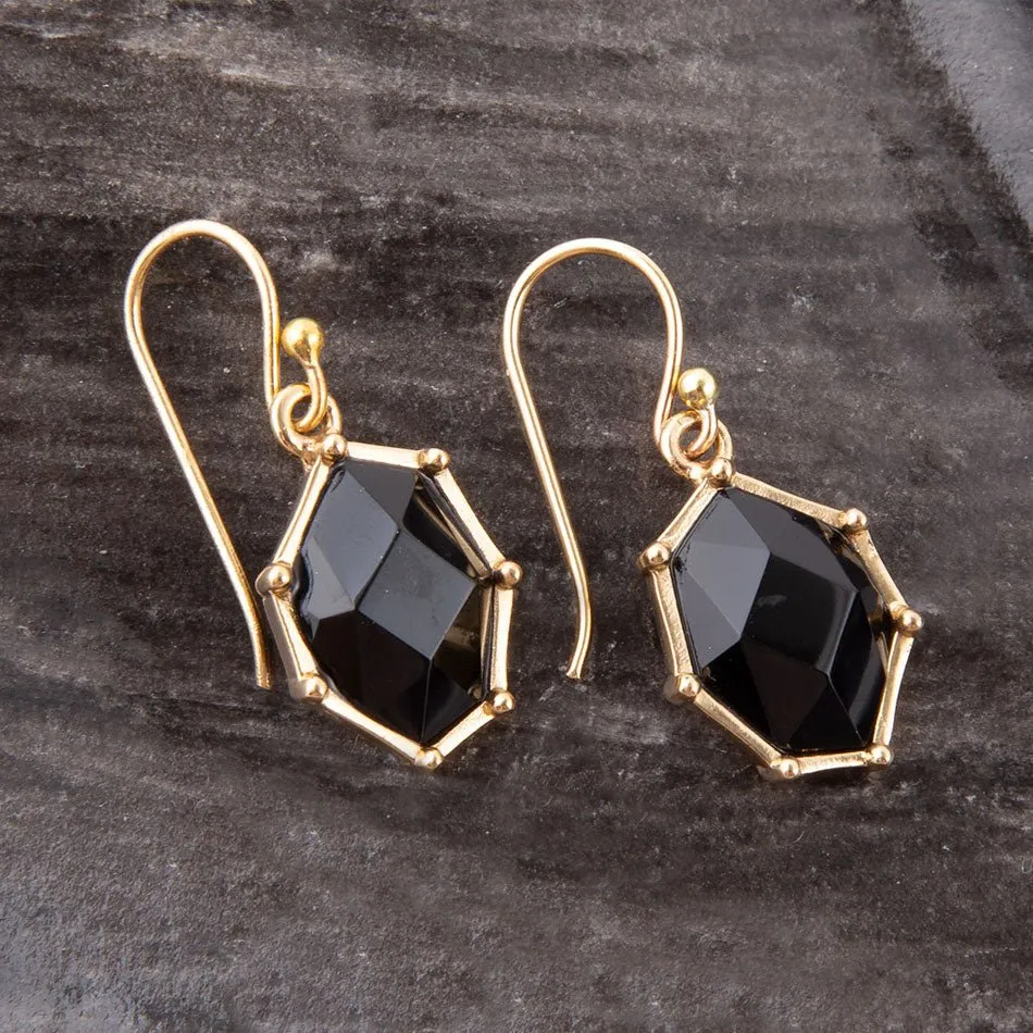 Lucky 7's Earrings - Onyx sold by Zulily product image thumbnail 2