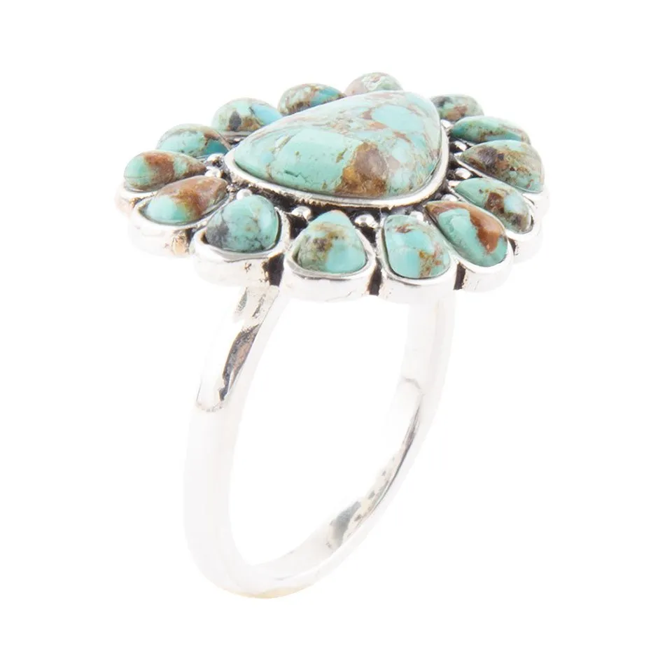 Durango Turquoise Multi-Stone Ring sold by Zulily