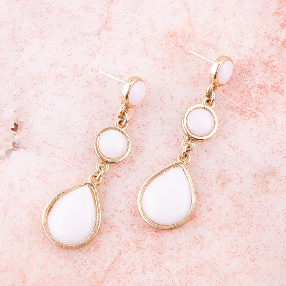Drops of Pink Opal Earrings sold by Zulily product image thumbnail 2