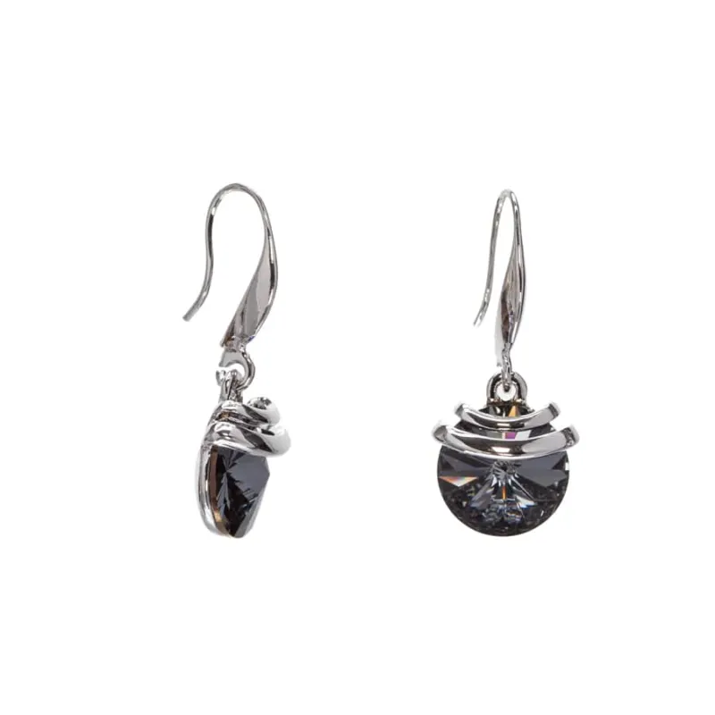 Silver Silvernight Swarovski Crystal Earrings – Spring Drop Crystal Earrings By callura made by Zulily