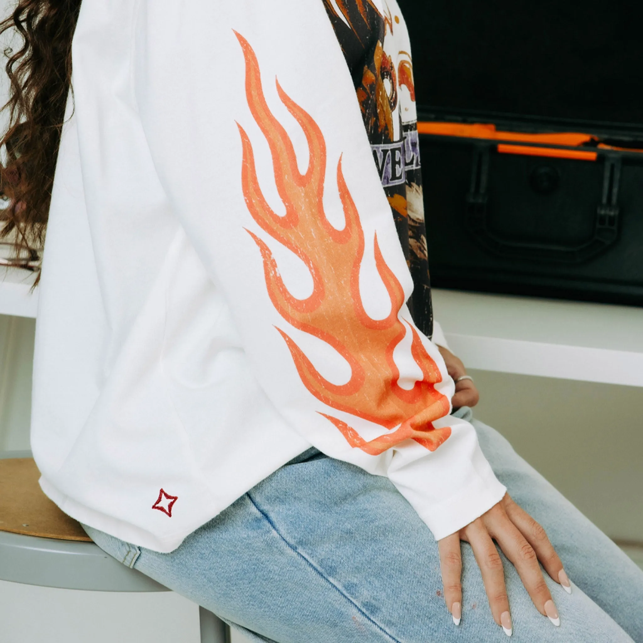 Commons Freedom Long Sleeve Tee White sold by Zulily product image thumbnail 4