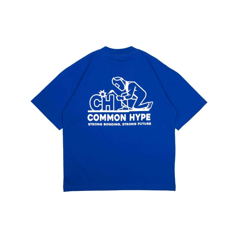 Common Hype Bonding Tee Blue made by Zulily