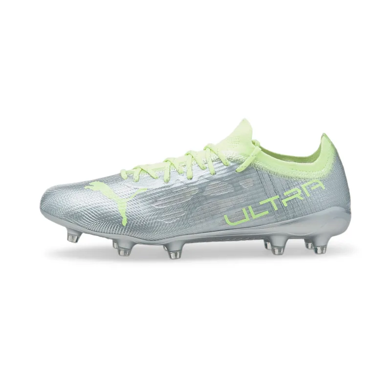 Puma Womens Ultra 1.4 FG/AG Silver Green made by Puma