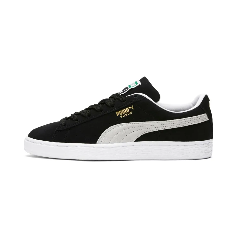 Puma Womens Suede Classic XXI Black White made by Puma