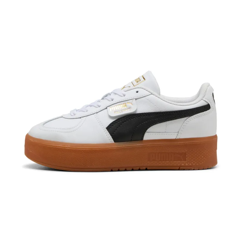 Puma Womens Palermo Elevata Leather White Gum made by Puma