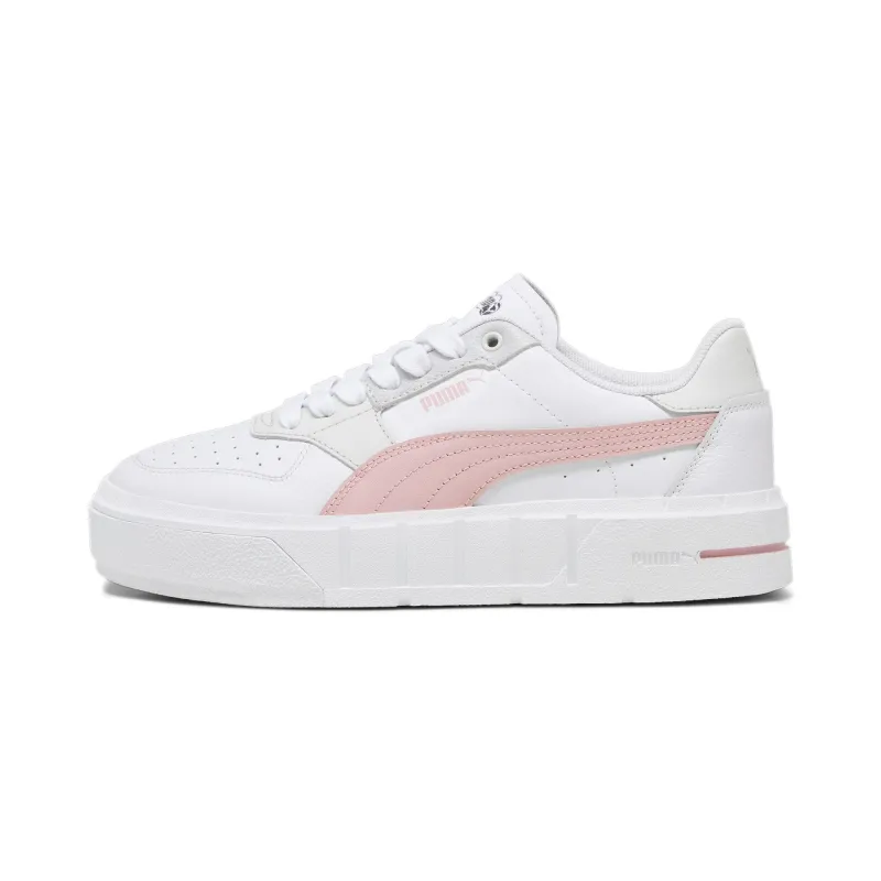 Puma Womens Cali Court Leather White/Pink made by Puma