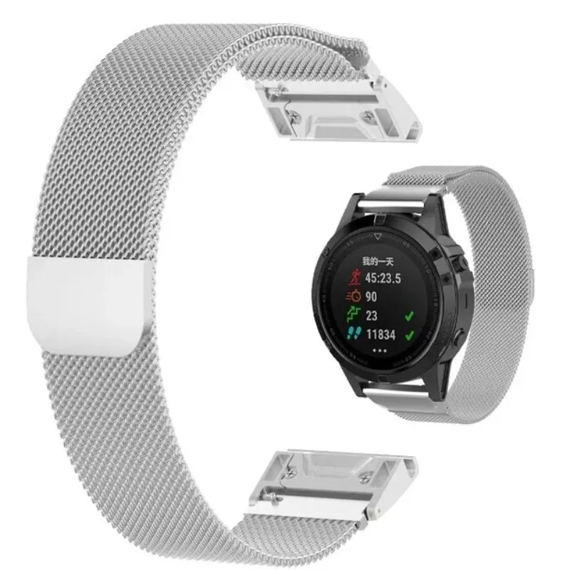 Garmin Metal Milanese Band - Magnetic, Stylish, Comfortable sold by Zulily product image thumbnail 5