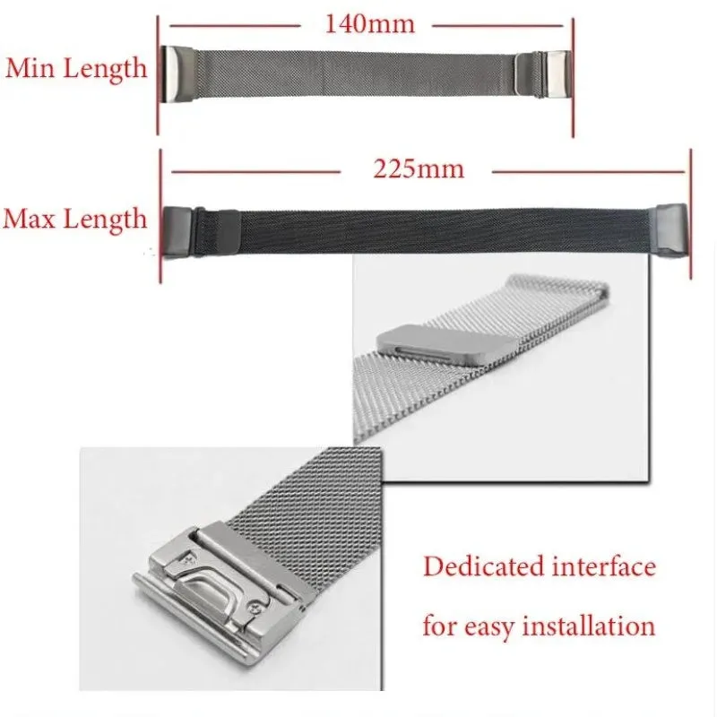 Garmin Metal Milanese Band - Magnetic, Stylish, Comfortable sold by Zulily product image thumbnail 2