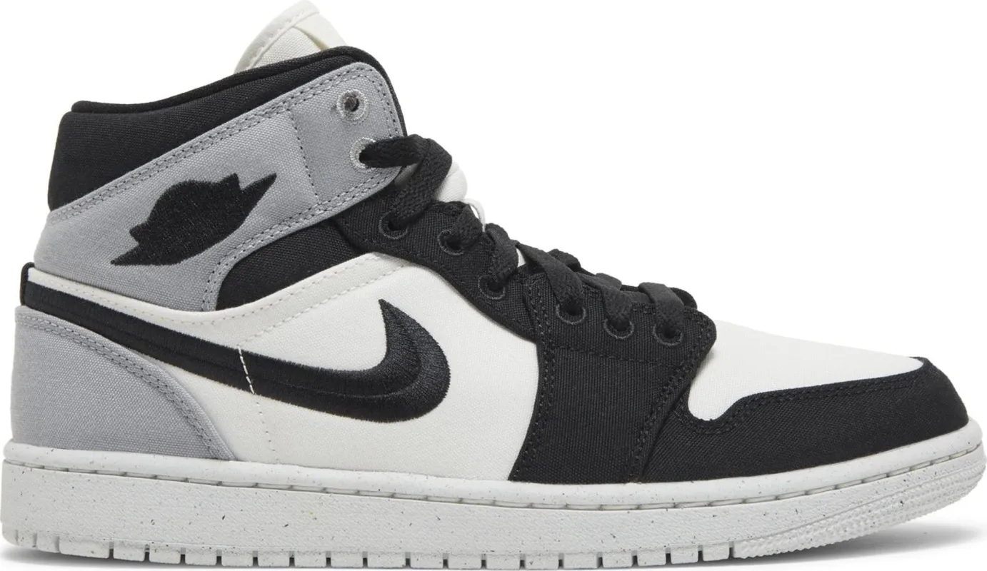 Air Jordan Women's Retro 1 Mid Se 'Light Steel Grey' made by Jordan