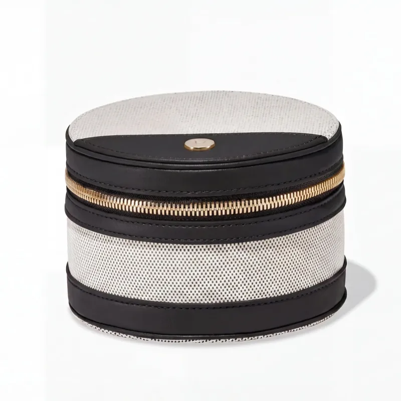 Paravel Jewelry Case - Durable Travel Accessory Organizer Domino Black made by Zulily