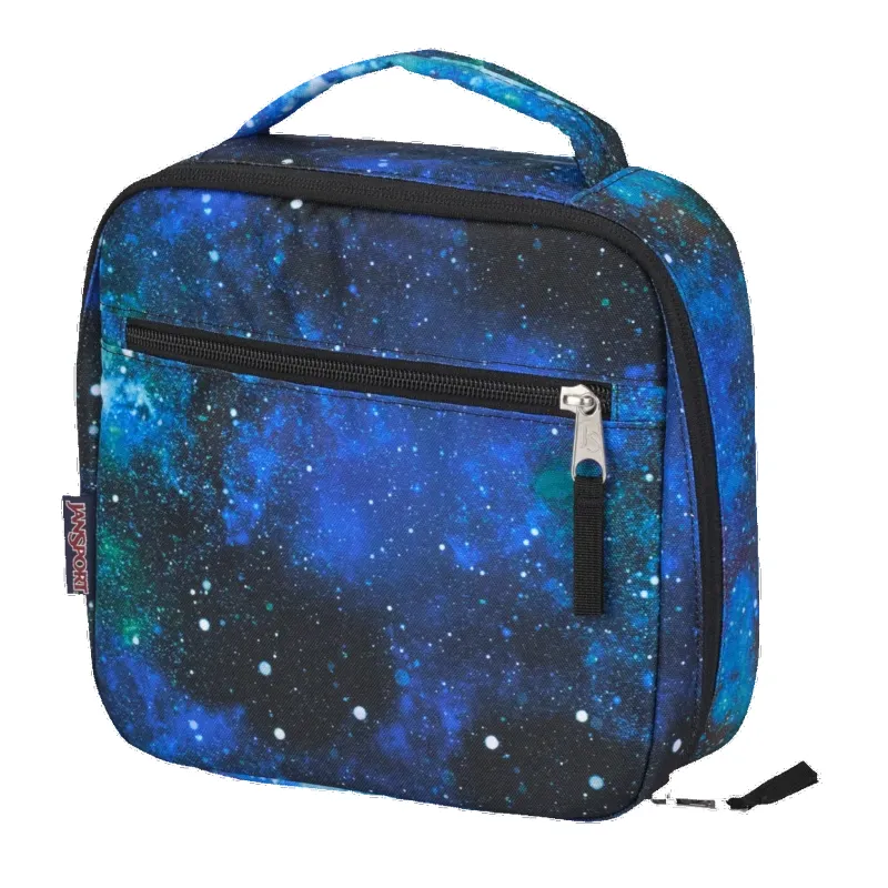 JanSport Lunch Break Lunch Bag 5L — Cyberspace Galaxy Insulated Cooler Tote made by Jansport