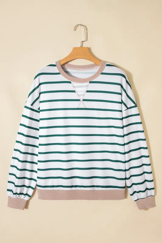 Ella Drop Shoulder Sweatshirt made by Threaded Pear
