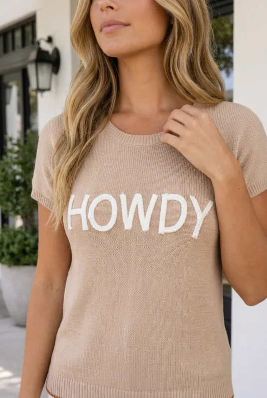 Kathleen Howdy Western Sweater made by Threaded Pear