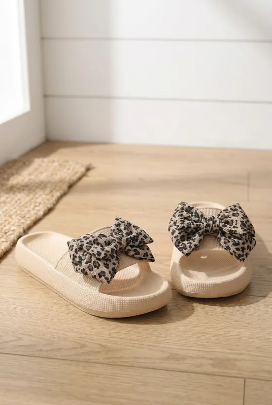 Alivia Cutout Textured Slippers made by Threaded Pear