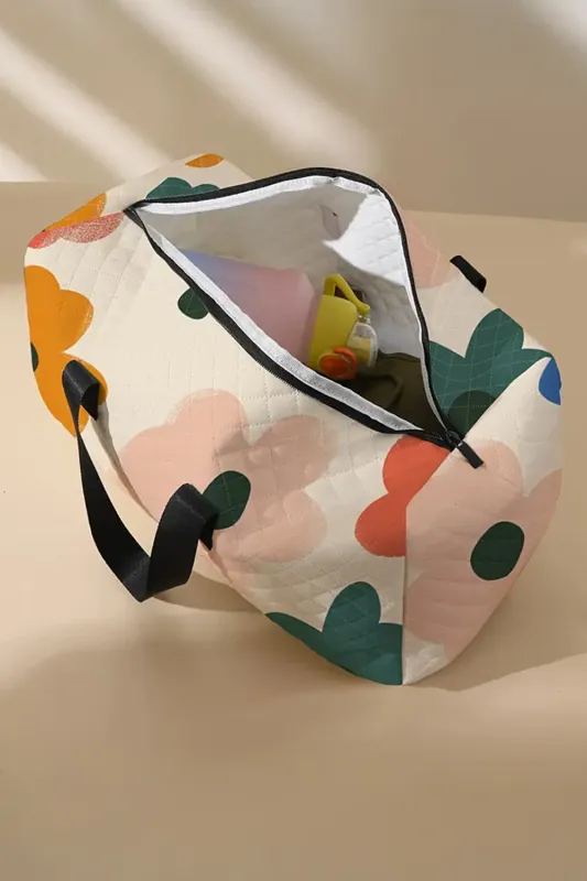 Adalynn Large Duffel Bag made by Threaded Pear