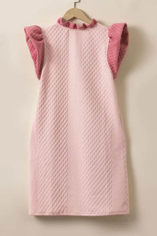 Christina Shift Mini Dress made by Threaded Pear
