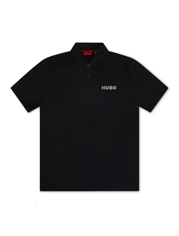 Hugo Drocholo Regular Fit Polo - Black made by Hugo Boss