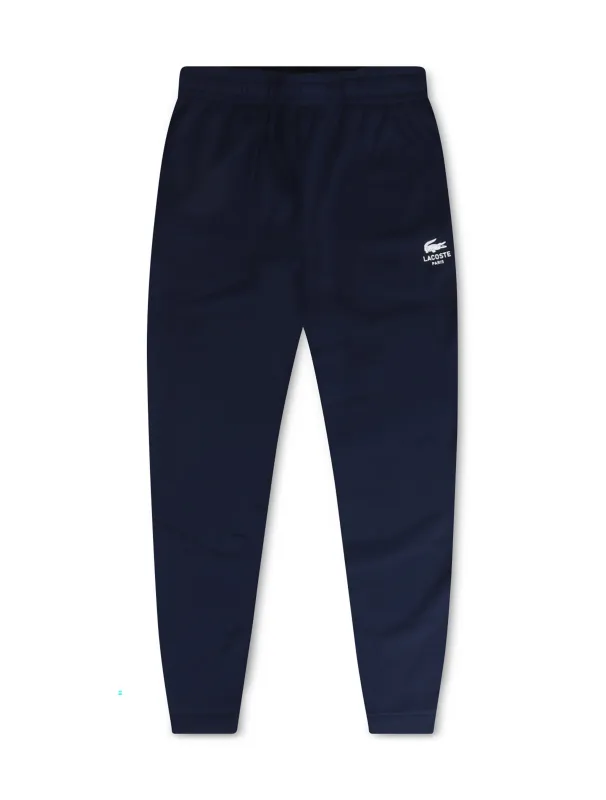 Lacoste Logo Print Joggers - Navy Blue made by Lacoste