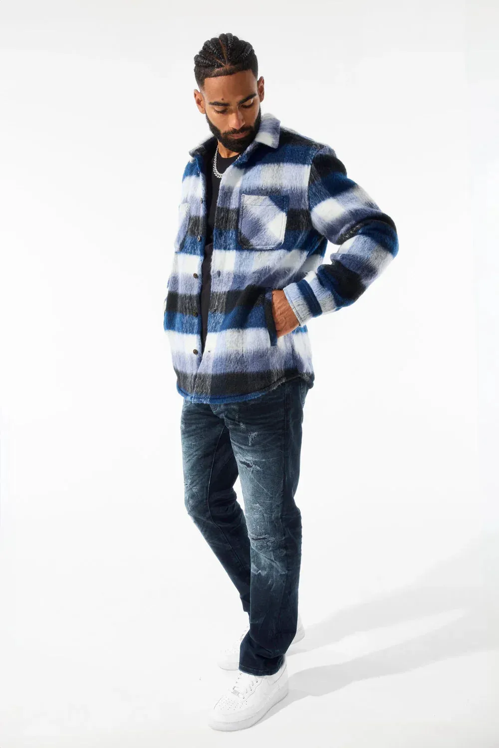 Jordan Craig See You In Paradise Sherpa Jacket - Blue sold by Zulily product image thumbnail 4