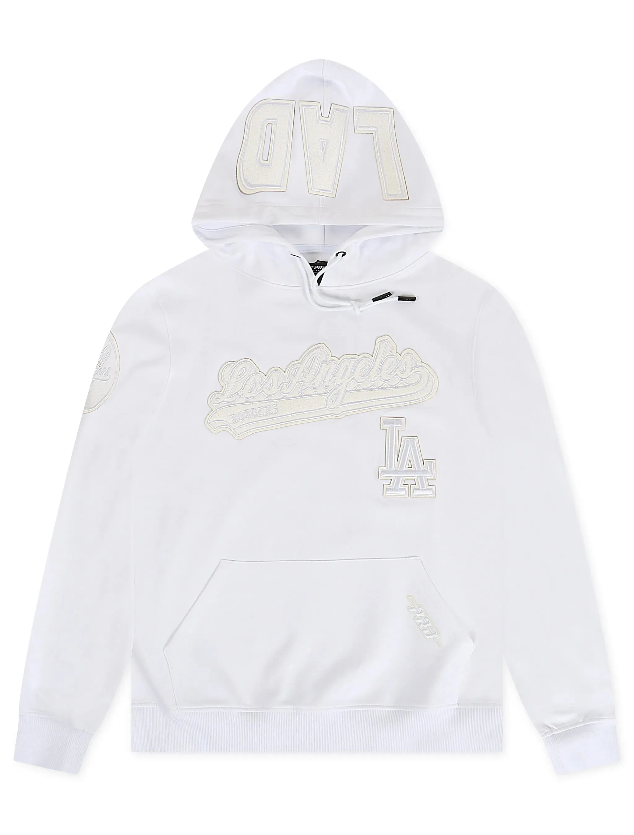 Pro Standard LA Dodgers White Out Hoodie - White sold by Zulily