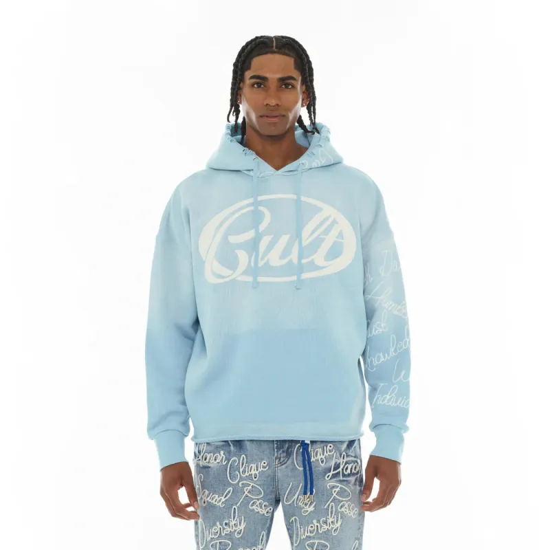 Cult Of Individuality Novelty Hoodie - Blue Glow made by Cult of Individuality
