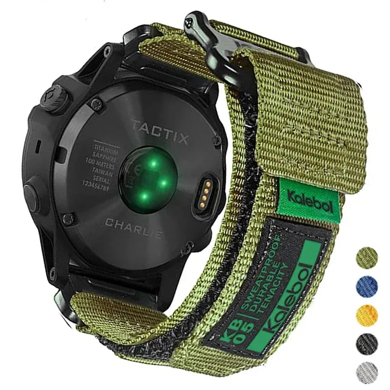 Garmin Nylon Loop Strap - Breathable Tactical Sports Band made by Zulily