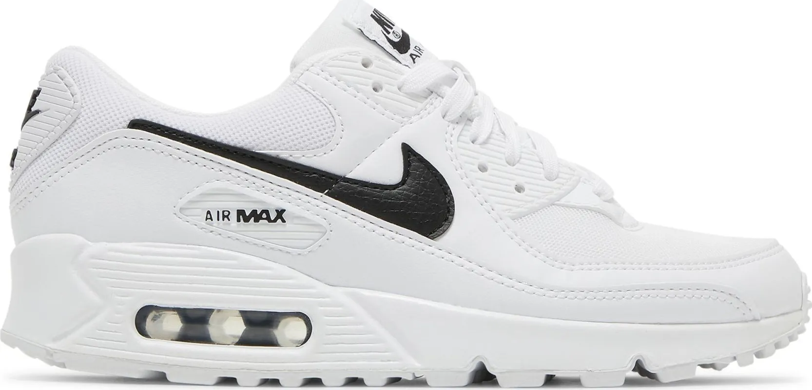 Nike Women's Air Max 90 Next Nature 'White Black' made by Nike