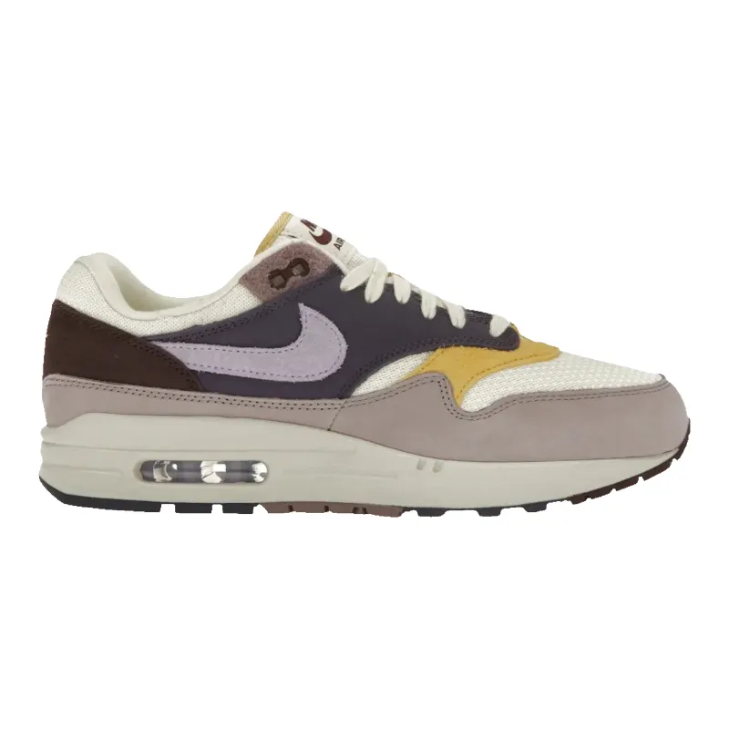 Nike Air Max 1 '87 Women's Sneakers — Dark Raisin Suede Low-Top made by Nike