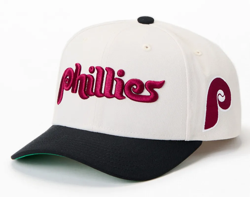 Mitchell & Ness Men's MLB Off Word Pro Snapback Coop Phillies Snapback Caps made by Mitchell & Ness