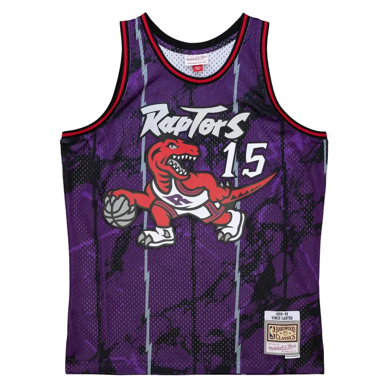 Mitchell & Ness NBA Team Marble Swingman Jersey Toronto Raptors 1998 Vince Carter Jerseys made by Mitchell & Ness