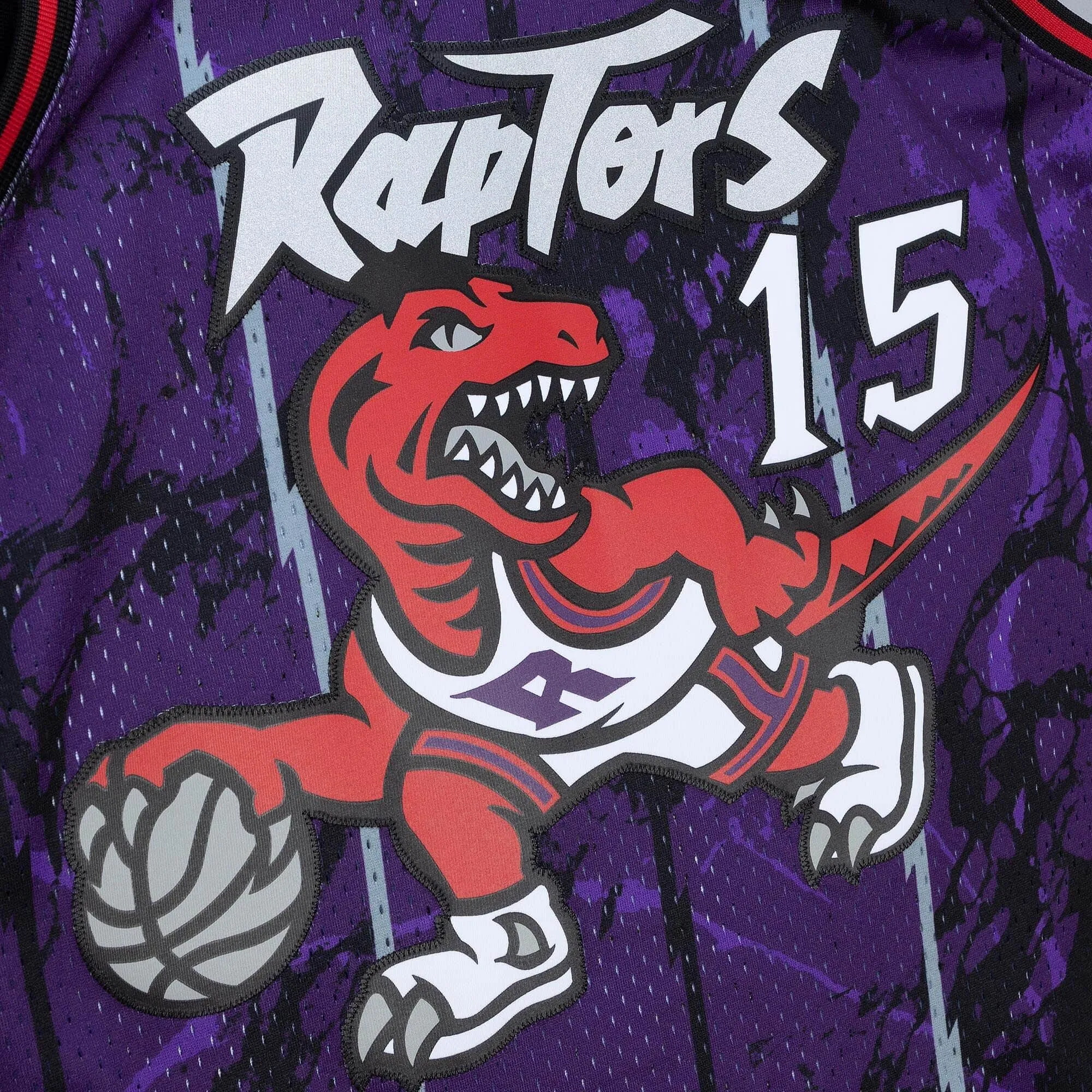 Mitchell & Ness NBA Team Marble Swingman Jersey Toronto Raptors 1998 Vince Carter Jerseys sold by Zulily product image thumbnail 3