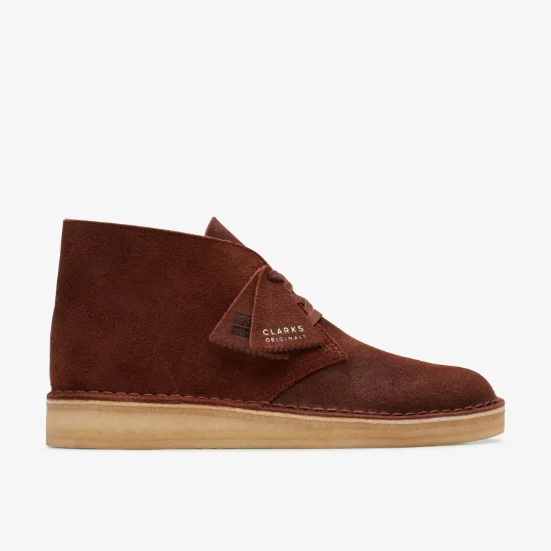 Clarks Men's Desert Coal Booties made by Clarks