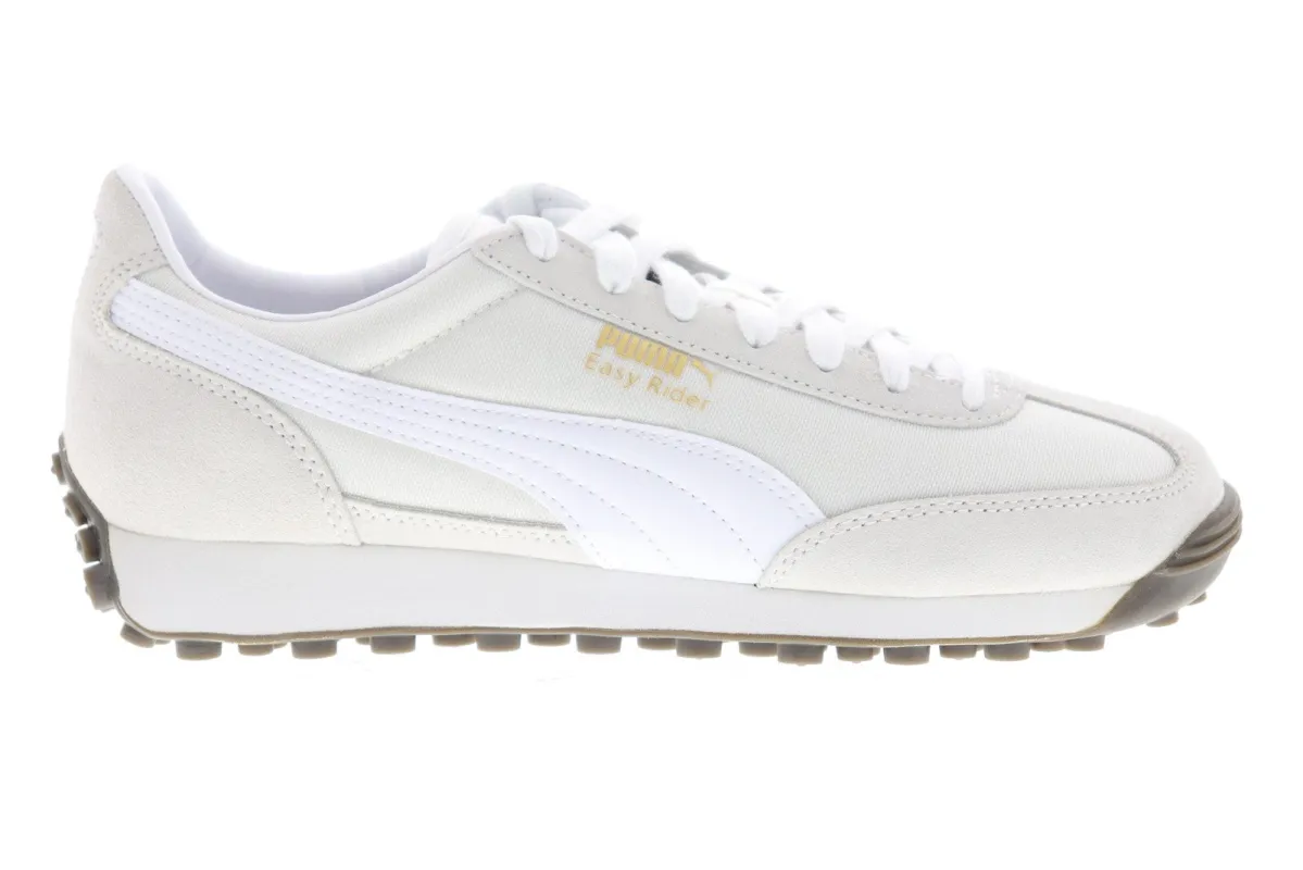 Puma Mens Easy Rider White Gum made by Puma