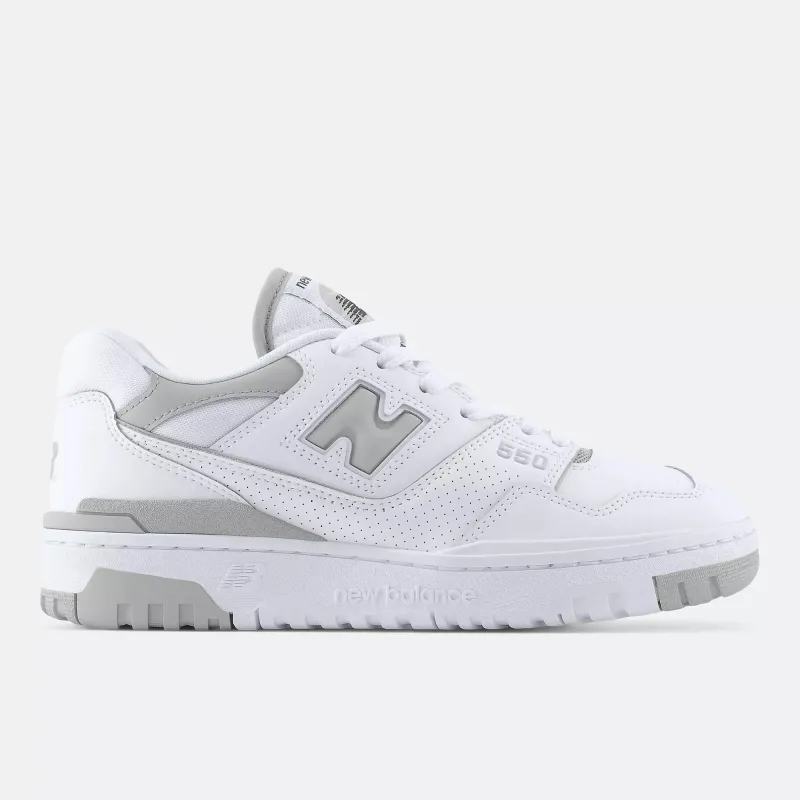 New Balance Womens 550 White Raincloud made by New Balance