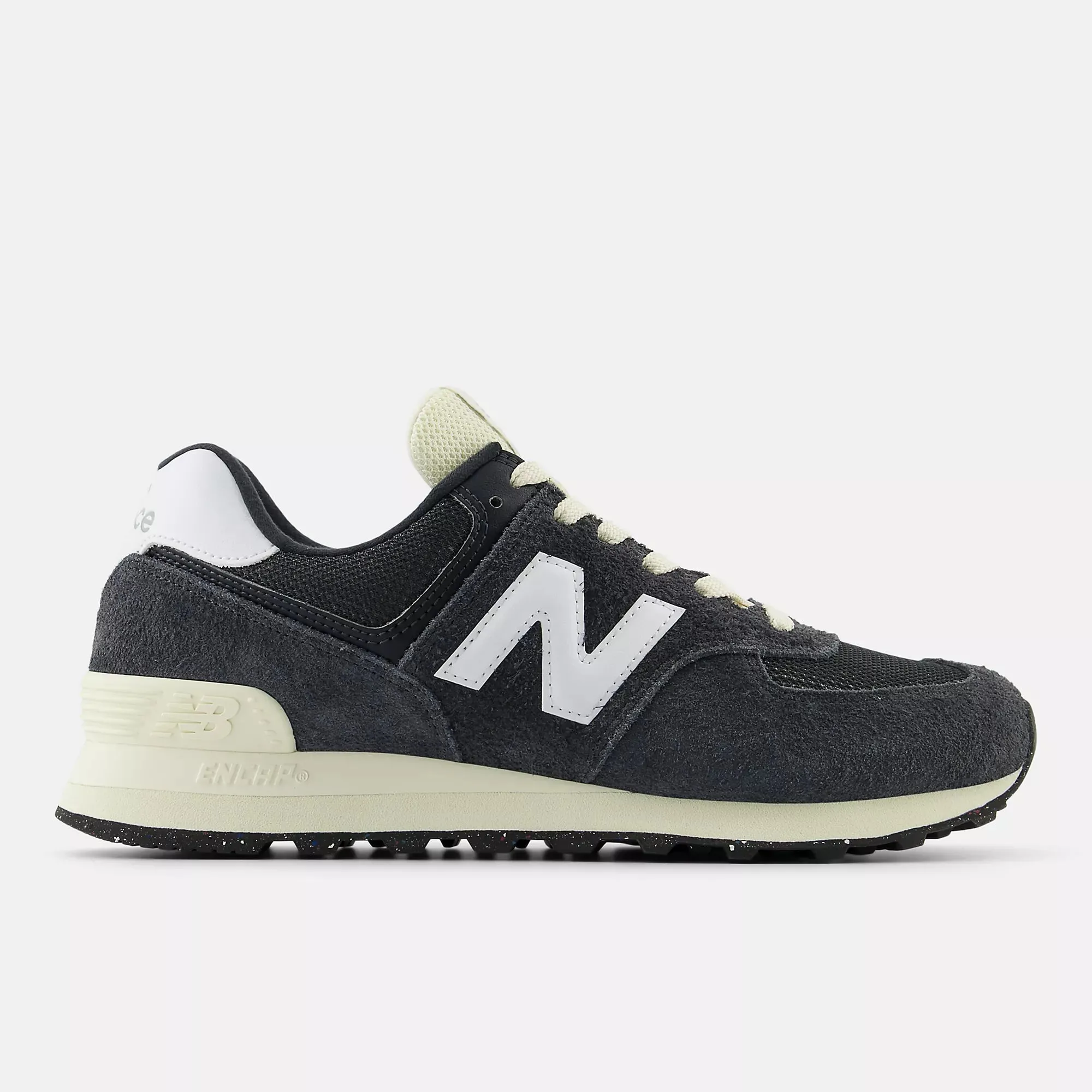 New Balance Mens 574 Phantom Angora sold by Zulily
