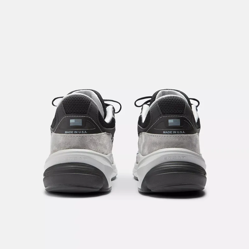 New Balance Mens 990V6 Miusa Black Grey made by New Balance