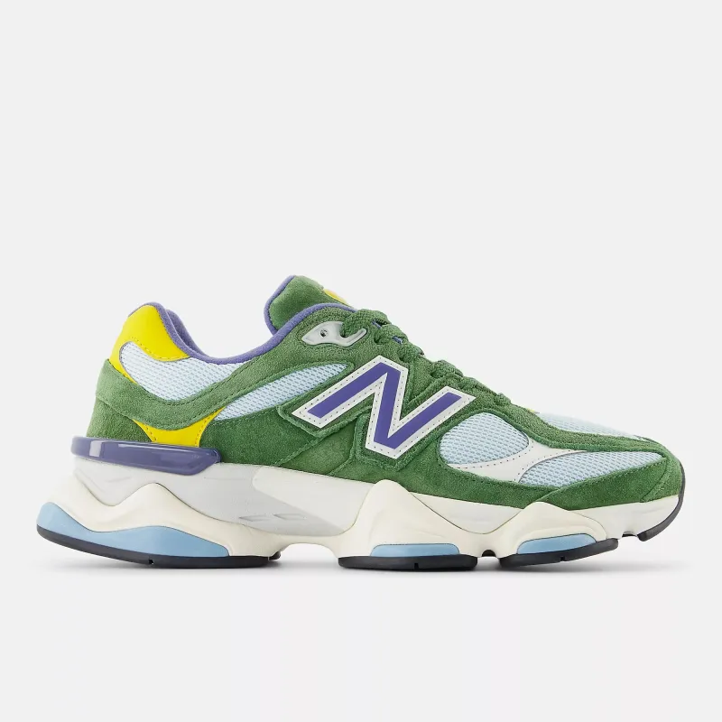 New Balance Mens 9060 Dark Alpine Green Frosted Glass made by New Balance
