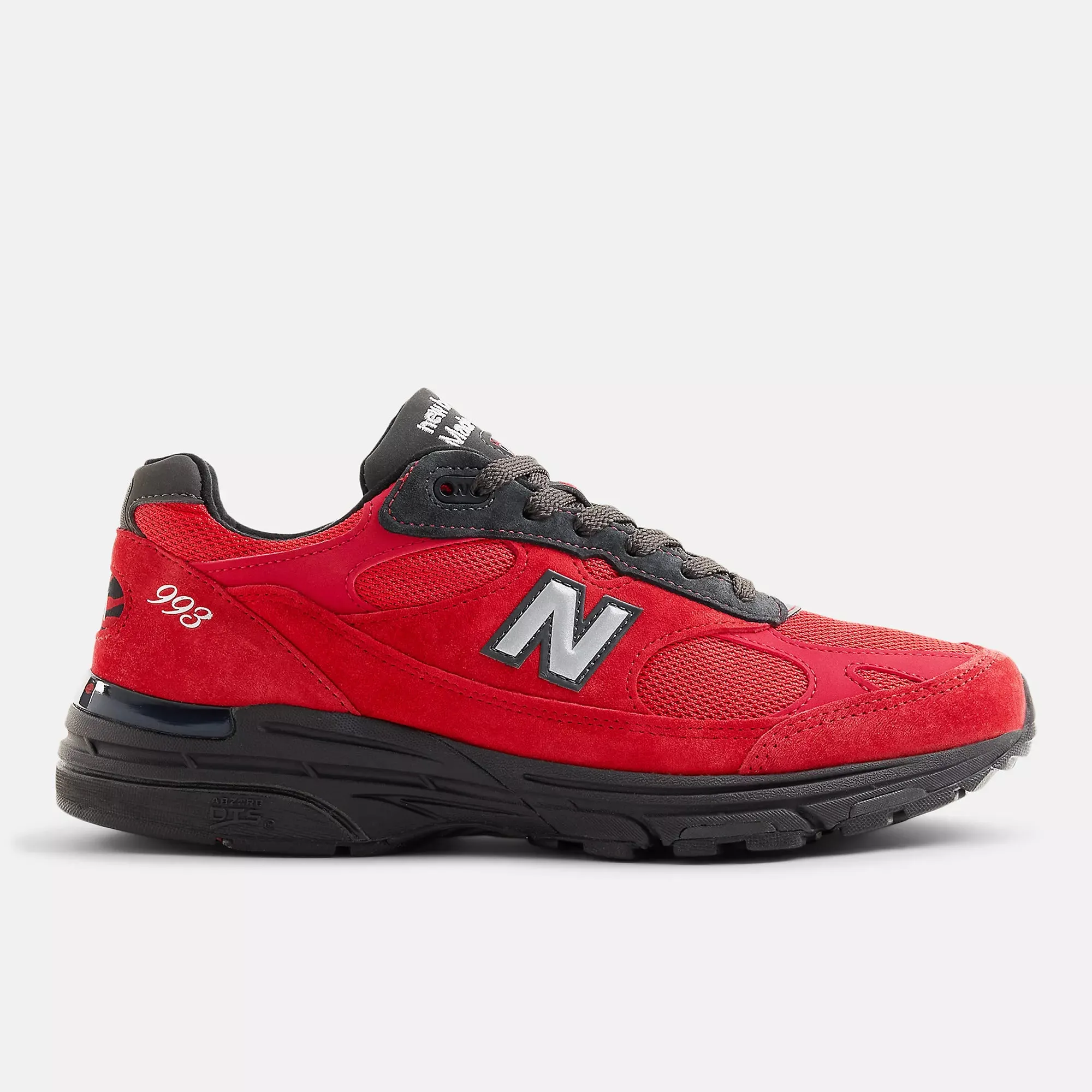 New Balance Mens 993 Miusa 'Red Black' sold by Zulily product image thumbnail 2