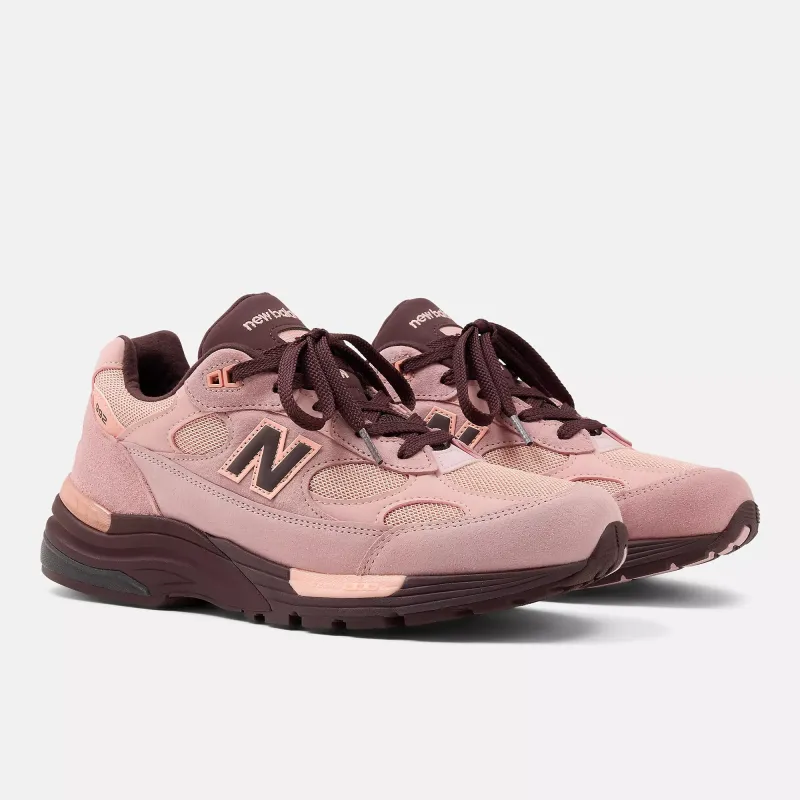 New Balance Mens 992 Made In Usa 'Pink Chalk' made by New Balance