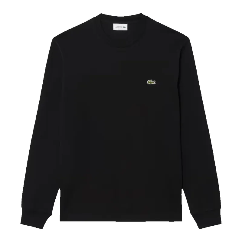 Lacoste Crewneck T-shirt Mens Black made by Lacoste