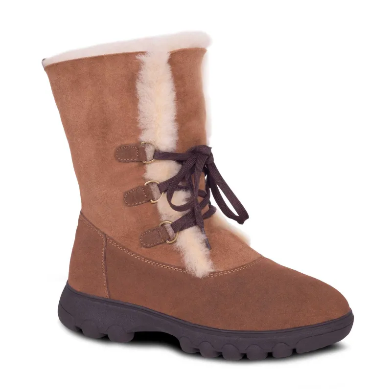 Women's Rosalita Sheepskin Boot made by Zulily