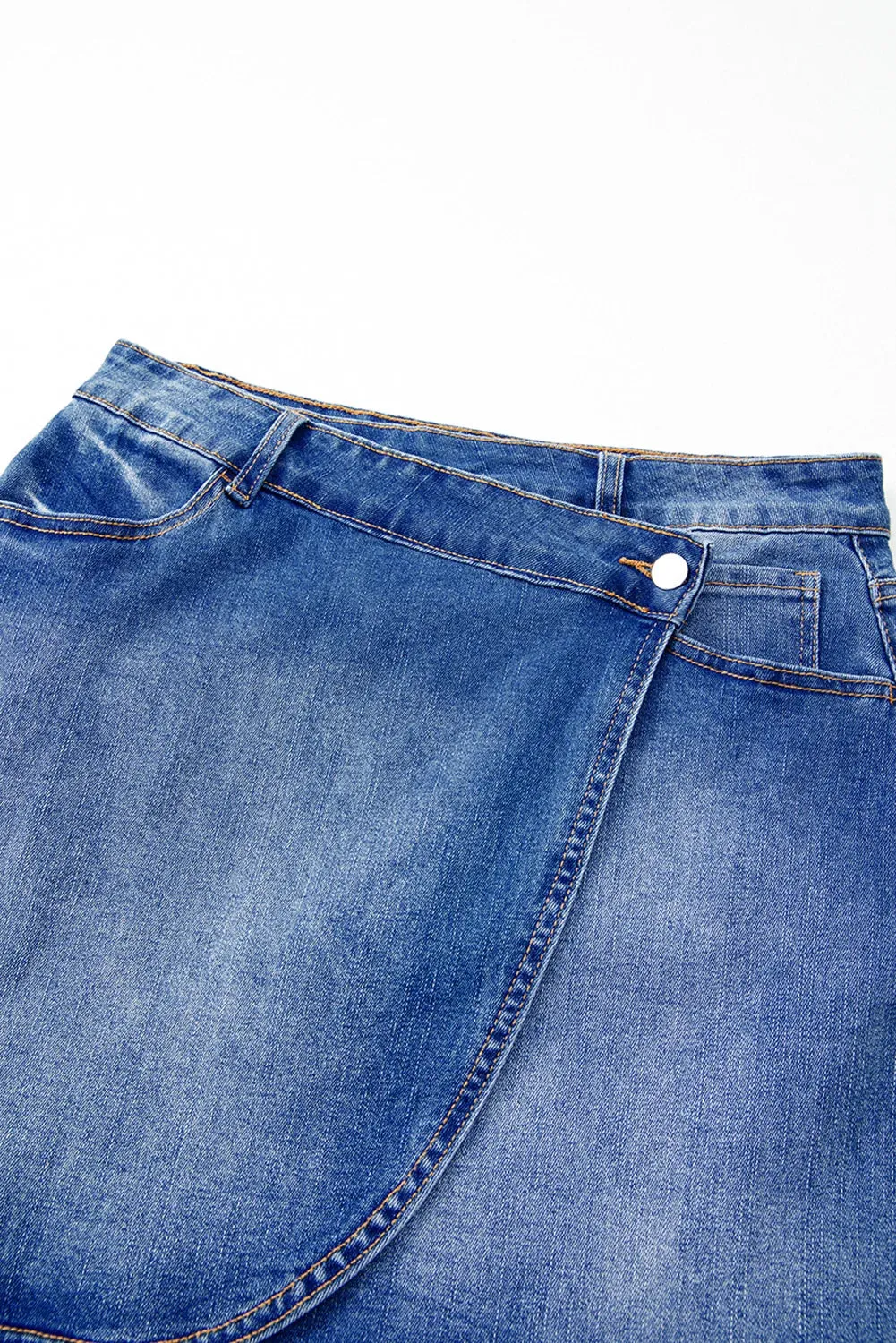 Threaded Pear Renamara Crossed Waist Mini Skirt sold by Zulily product image thumbnail 3