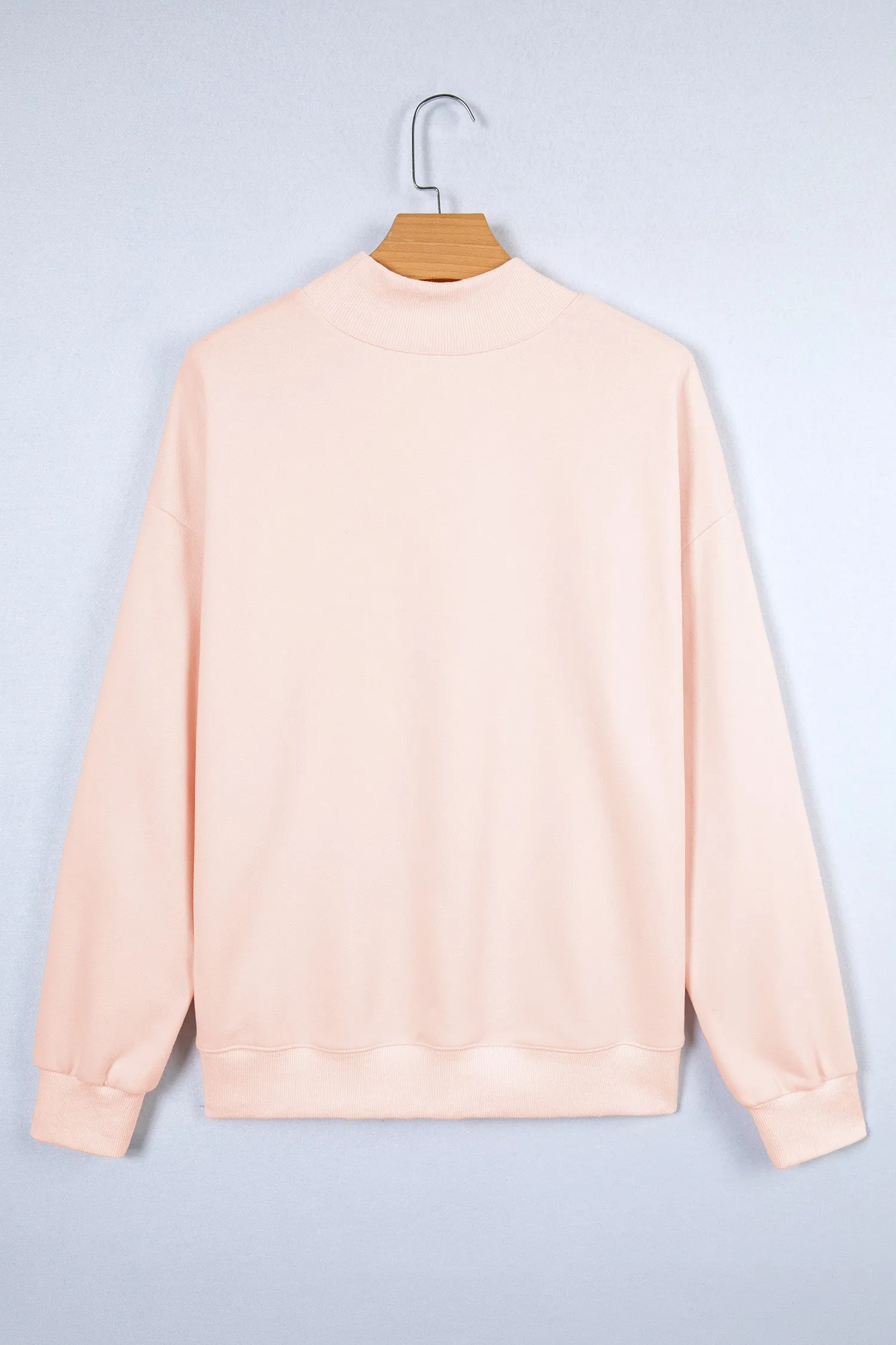 Threaded Pear Blessed Embroidered Mock Sweatshirt sold by Zulily product image thumbnail 2