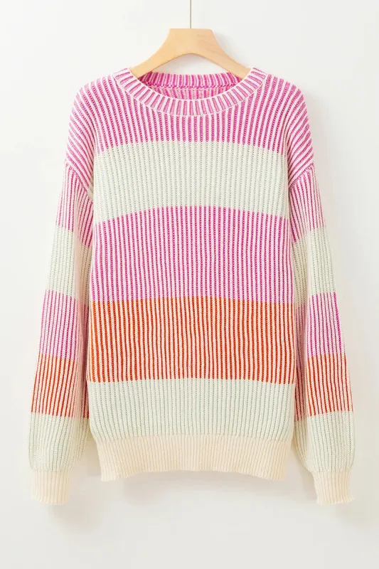 Threaded Pear Ella Knit Bubble Sleeve Sweater made by Threaded Pear