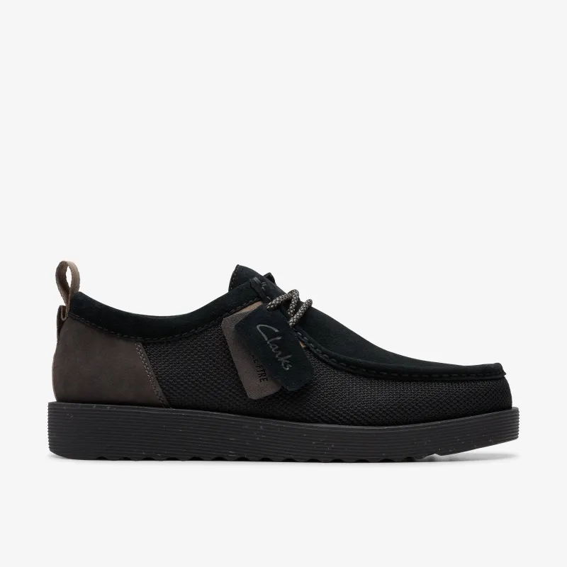 Clarks Mens Wallabee FTR2 Lo - Black Comb made by Clarks